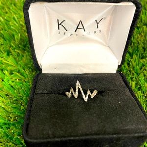 🖤Heart beat ring - Sterling Silver 🖤